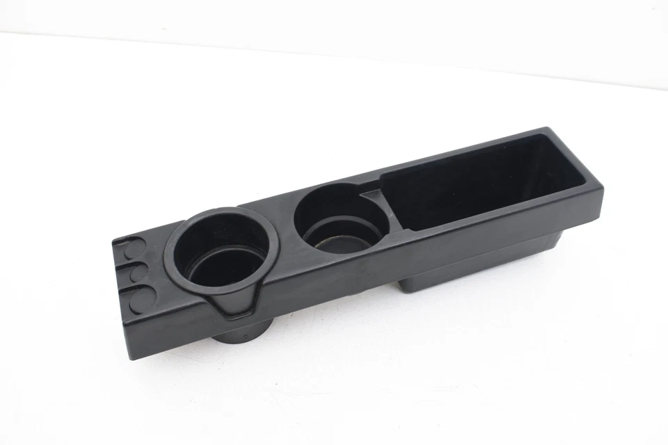 2002 BMW Z3 CENTER CONSOLE TRIM COIN TRAY CUP DRINK HOLDER BLACK BEZEL OEM KW52 - Image 1 of 4