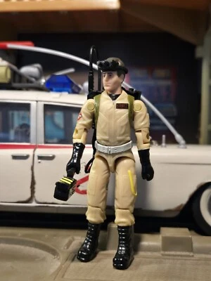 Ray Stantz Ghostbusters paquete de plasma junta tórica 40 aniversario 3,75 figura solamente Foto 1 de 3
