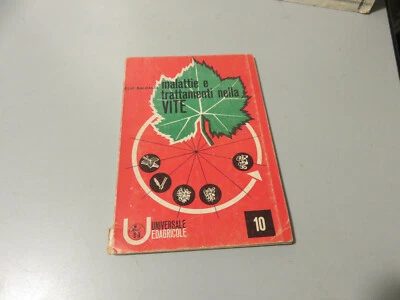 Agricultura - E. Baldacci: Enfermedades Y Tratamientos En Vite - Edagricole 1975 - Imagen 1 de 4