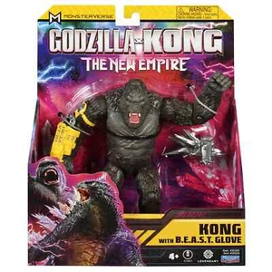 MonsterVerse Toys Godzilla x Kong 6” Kong Figura de acción con B.E.A.S.T. Guante - Imagen 1 de 14