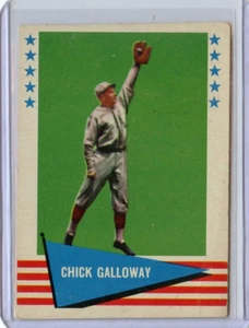 1961 Fleer Chick Galloway Philadelphia Athletics #108 ⭐️💥🎯 VG - Picture 1 of 2