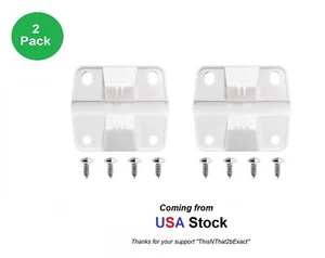 2PK Cerniere e Viti in Plastica di Ricambio Raffreddatore per Coleman Bianco - Stock USA - Foto 1 di 7