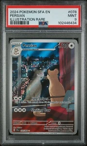 Persian 078/064 SV6.5 - Shrouded Fable PSA 9 - MINT - Picture 1 of 2