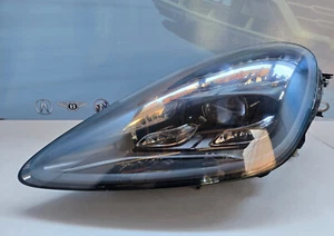 2019 2020 2021 2022 PORSCHE CAYENNE LEFT SIDE LED HEADLIGHT OEM USED - Picture 1 of 15