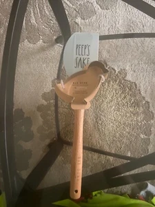 Rae Dunn Easter Rubber Spatula and Chick Cookie Cutter Set Peeps Sake NWT - Picture 1 of 1