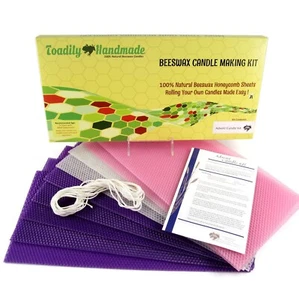 Beeswax Advent Candle Making Kit - Makes Three Sets! 100% Natural Beeswax - Picture 1 of 3