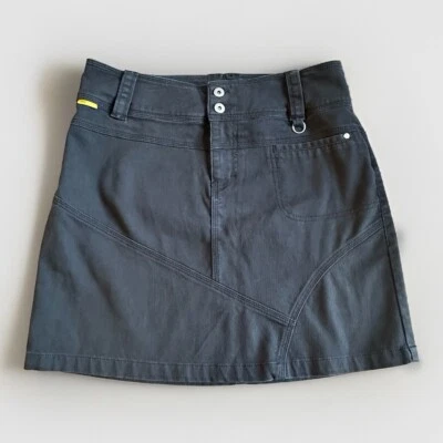 Minifalda Lolë negra de algodón elástica FPS 50 bolsillos cómodos talla 6 usada en excelente estado Lole Foto 1 de 4