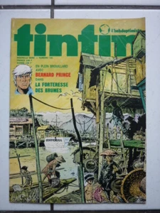 TINTIN L HEBDOPTIMISTE  n°  129 / COUV  HERMANN  BERNARD PRINCE  - Imagen 1 de 1