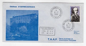T.A.A.F. 1979 timbre Y&T83 Amiral d'Entrecasteaux FDC 1984 Port aux /L5034b - Picture 1 of 1