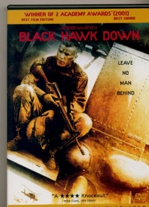 BLACK HAWK DOWN DVD, WINNER OF 2 ACADEMY AWARDS,AMERICAN RANGERS/DELTA FORCE LNW - Picture 1 of 2