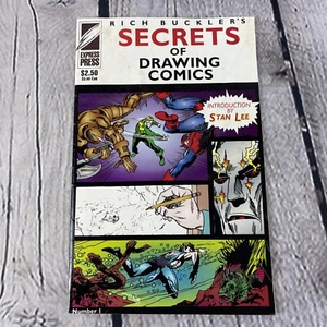 RICH BUCKLER'S SECRETS OF DRAWING COMICS #1, INTRO BY STAN LEE Express Press - Picture 1 of 11