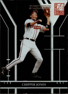 2004 Donruss Elite Extra Edition #77 Chipper Jones - NM-MT - Image 1 of 2