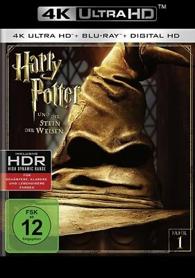 Harry Potter und der Stein der Weisen - 4K Ultra HD # UHD+BLU-RAY-NEU - Bild 1 von 4