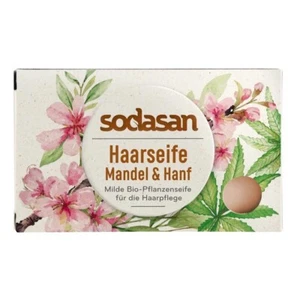 Haarseife - Mandel & Hanf 100g | SODASAN - Bild 1 von 1