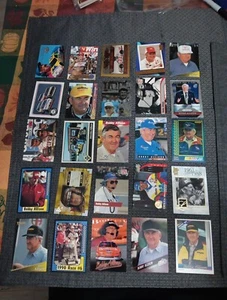 Bobby Allison LOT of 25 different Cards Nascar HOF Alabama Gang Racing Legend A - Picture 1 of 19