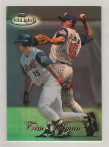 1998 Topps Gold Label Class 1 Black #71 Tim Salmon Anaheim Angels BV$6 - Picture 1 of 1