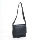 Chanel One Shoulder Bag Logo A10204 Black Lambskin Used Cash On /Kt09540tg