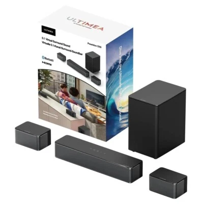 ULTIMEA Poseidon D50 - 5.1 Surround Soundbar, Virtueller Surround Sound System - Bild 1 von 4