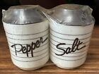 Vintage Plastic Salt and Pepper Shakers Signature by Alabaster Industries Retro