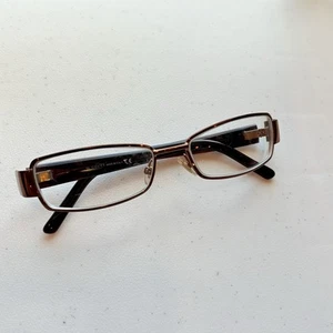 GUCCI GG2777 CCI Eyeglasses Frame Italy 62-16-130 Brown Polish/Gold Glitter - Picture 1 of 9