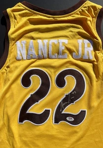 Larry Nance Jr Signed Autographed Wyoming Cowboys Jersey Psa/Dna Coa - Picture 1 of 4