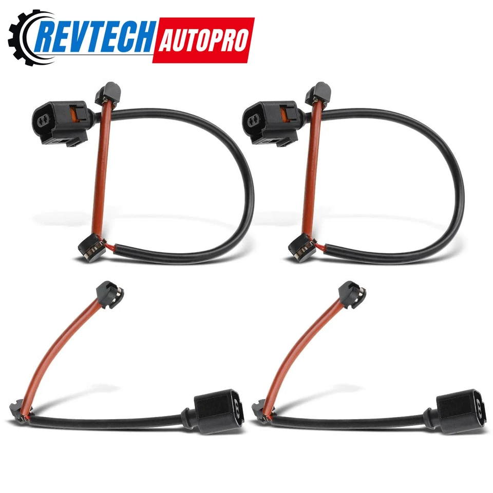 4x Front & Rear Brake Pad Wear Sensors for Porsche Cayenne 11-17 Panamera 10-16 - Image 1 of 4