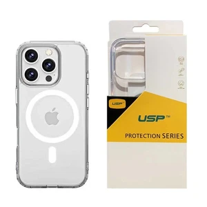 USP Apple iPhone 17 Pro Max (6.9') Clear Rock Shockproof Case with MagSafe - Picture 1 of 1