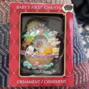 American Greetings Baby’s First 1st Christmas Ornament EUC - Bild 1 von 3