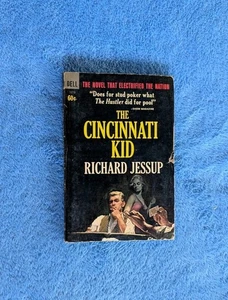 THE CINCINNATI KID Richard Jessup Paperback Book 1965 Gambling Poker Drama  - Picture 1 of 4