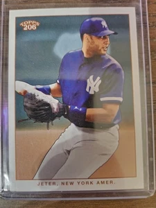 2002 Topps 206 Blue Jersey #236 Derek Jeter Hof - Bild 1 von 2
