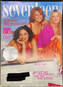 MAY 2001 SEVENTEEN MAGAZINE, JOSIE AND THE PUSSYCATS, TARA REID, SWIMSUITS - Picture 1 of 2