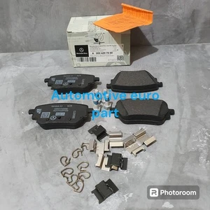 OEM Rear Brake Pad Set Fits For Mercedes Benz W247 W117 2020-2021 A0004207500 - Picture 1 of 3