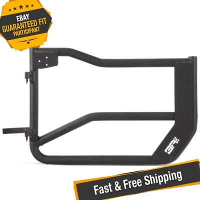 Body Armor JL-6154 Front Tube Doors for 18-22 Jeep Wrangler JL & Gladiator JT - Image 1 of 4