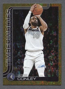 2025-26 Topps Gold Holo Foil #112 Mike Conley/50 - Imagen 1 de 2