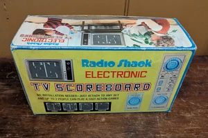 VTG Radio Shack Electronic TV Scoreboard in BOX, Video UNTESTED Pong Video Game - Picture 1 of 12