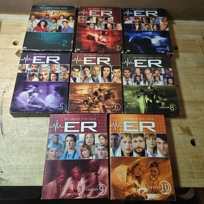ER - TV Series - Seasons 4-11 (DVD Lot) George Clooney, Seasons 2,3,4,5,6,8,9,10 - Image 1 of 4