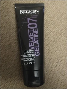 Redken Velvet Gelatine 07 Cushioning Blow-Dry Gel / 3.4 fl oz, New - Picture 1 of 3