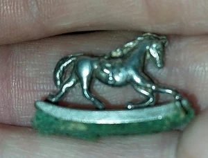 Collectable Victorian Style Horse Miniature Ink Blotter  925 Sterling I:12 Scale - Picture 1 of 2