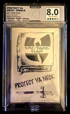 Wu-Tang Clan - Protect Ya Neck - RARE - Sealed Cassette Single - Rewind 8.0 - Image 1 of 4