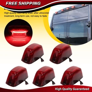 5X LED Rear Roof Marker Light Red For 2014-23 Dodge Ram ProMaster 1500 2500 3500 - Picture 1 of 15