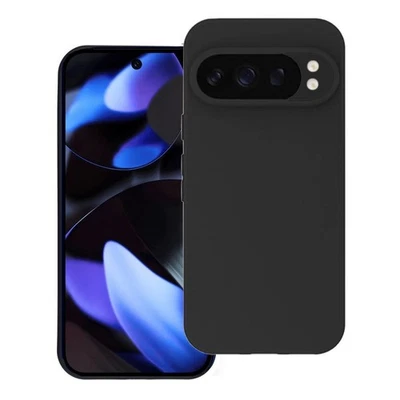 CUSTODIA SILICONE CASE COVER TPU SLIM MATT BLACK OPACO PER GOOGLE PIXEL 10 XL - Immagine 1 di 4