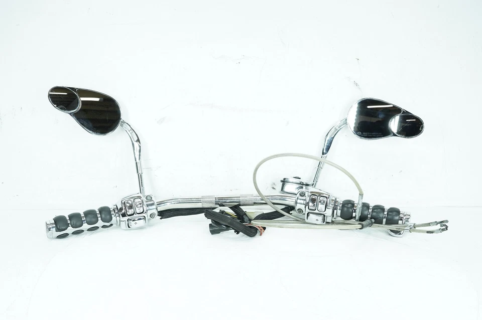 09 Harley Sportster XL1200 C Custom OEM Handlebars Left Right Switches Controls - Image 1 of 4