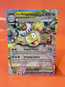 Alolan Exeggutor Ex - 133/191 - SV08: Surging Sparks Pokemon Card - Picture 1 of 3