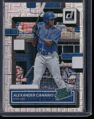 2022 Donruss #RP-12 Alexander Canario Rated Prospects Vector - Image 1 of 2