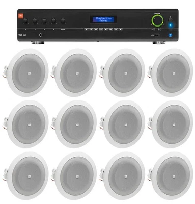 Amplificador JBL VMA160 60 vatios + (12) altavoces JBL de 4" para restaurante/bar/cafetería Foto 1 de 4