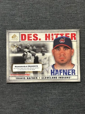 2008 SP Legendary Cuts Memorable Moments #35 TRAVIS HAFNER Cleveland Indians 1/1 - Image 1 of 2