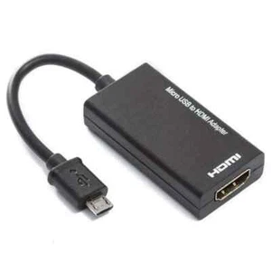 Universal MHL Micro USB to HDMI Cable 1080P HD TV Adapter for Android Phones - Picture 1 of 6
