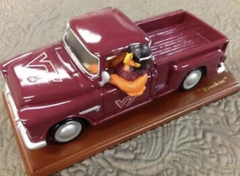 Virginia Tech Hokies Truckin mascot figurine rare new Cover