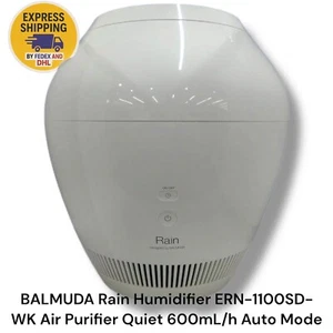 Humidificador de lluvia BALMUDA ERN-1100SD-WK purificador de aire silencioso 600 ml/h modo automático - Imagen 1 de 7