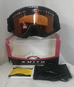 SMITH GOGGLES CASCADE PRO BLACK LENS GL55 MODEL CB3LBK3 - Picture 1 of 9